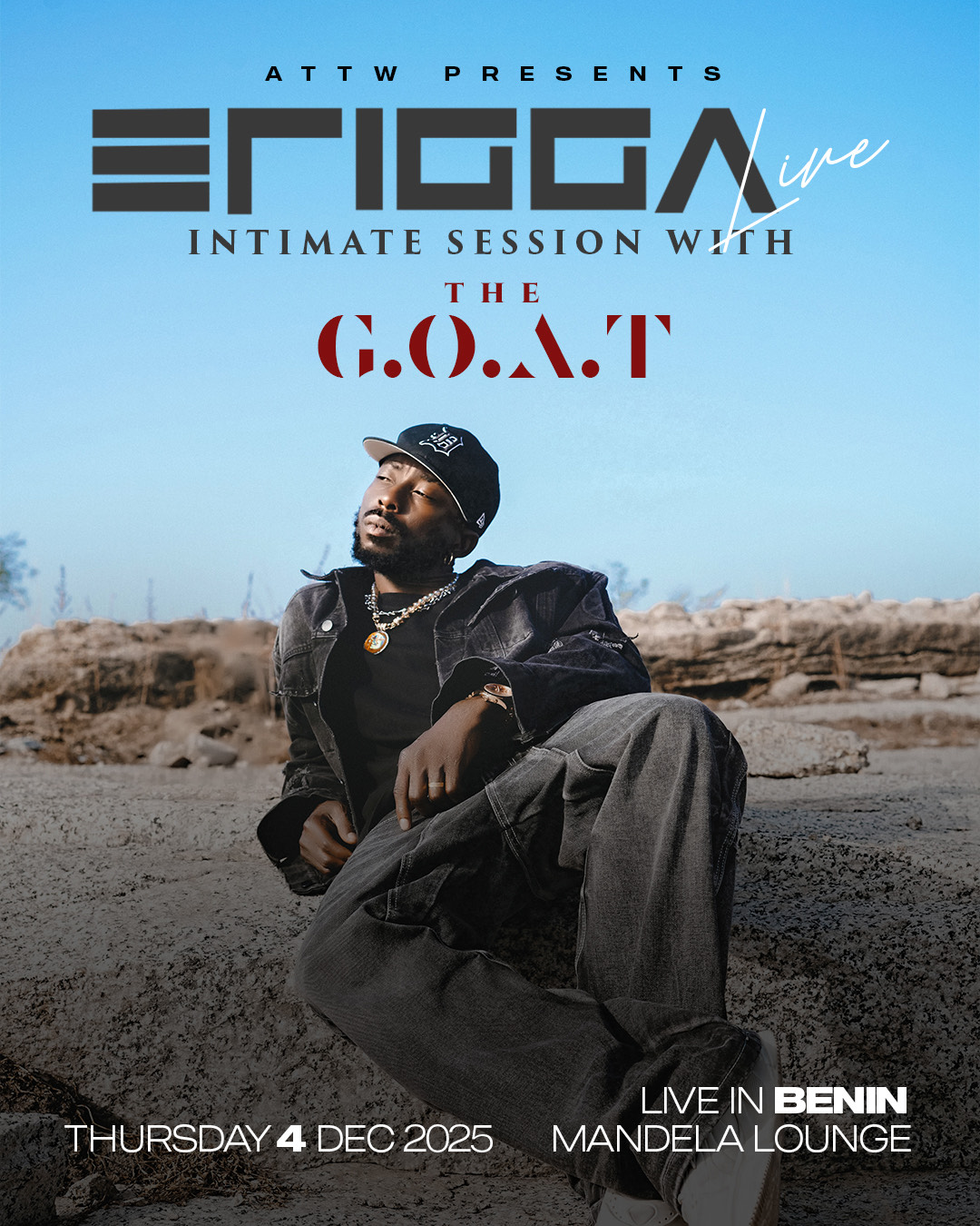Erigga Live – Intimate Session with THE G.O.A.T